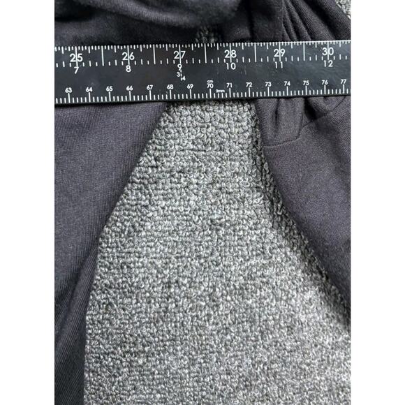 Anthropologie Dolan Knit Sweater Womens Sz XL Black Cardigan Ruana Aztec Tribal - Picture 7 of 7